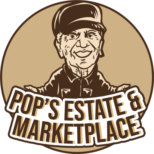 Pop's Estate & Marketplace Logo